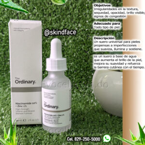 Niacinamide 10% + Zinc 1% Serum